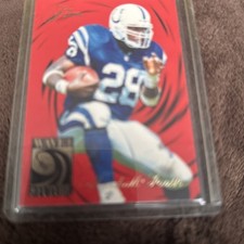 1994 Fleer Flair Wave of the Future Football Marshall Faulk #2 (1)