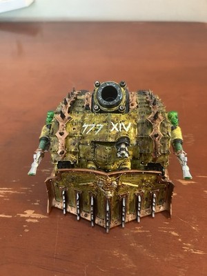 Games Workshop  Warhammer 40K Death Guard Plagueburst Crawler Miniature Painted