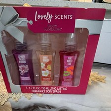 Body Fantasies Lovely Scents 3pc Long Lasting Body Spray Set 1.7 fl oz