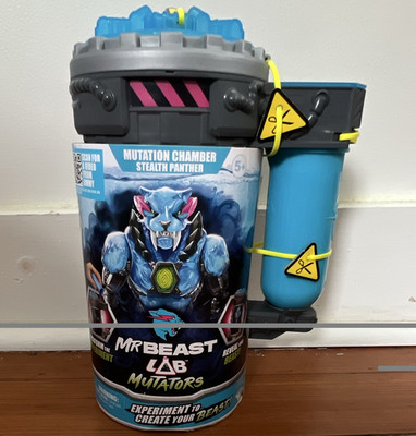 MrBeast Lab Mutators Mutation Chamber Stealth Panther Playset Ages 5+
