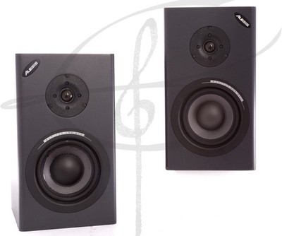 Alesis Monitor One Mk2 Passive Studio Monitors Pair 4 Ohm 200W 2000s Black