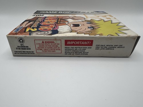Naruto: Ninja Council 2 (Nintendo Game Boy Advance, 2006) CIB Complete TESTED - Photo 8/12