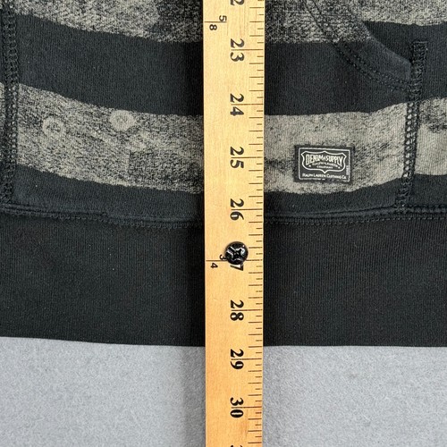 Denim & Supply Ralph Lauren EE. UU. Bandera Americana Cremallera Completa Sudadera con Capucha para Hombres 2XL "Negro - Imagen 5 de 10