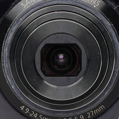 Samsung VLUU PL150 Digital Camera Black Tested Working w/ Case