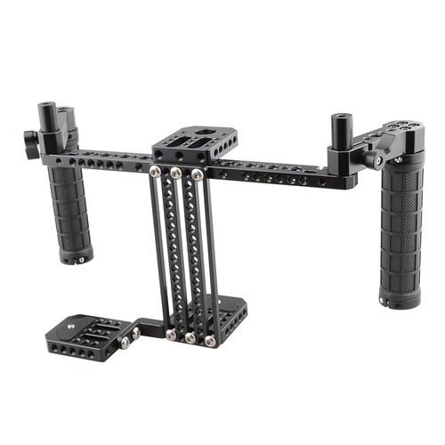 CAMVATE Aluminum Handheld Monitor Cage Kit For 5" and 7" LCD Monitor - Picture 4 of 7