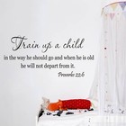 A Child Wall Quote Decal 22:6 Vinyl Removable Letters Art Room Decor