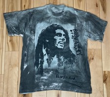 2000 s Bob Marley The Legend Hand Dyed Double Sided Tshirt Medium