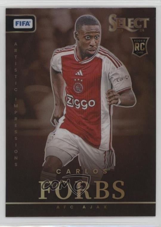 2023-24 Panini Select FIFA Artistic Impressions Carlos Forbs #23 Rookie RC