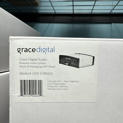 Grace Digital GDI-USBM10 Business Audio System On Hold Music & Msg. MP3 Player