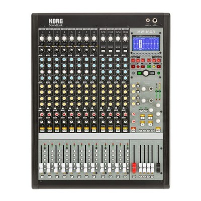 Korg SoundLink MW1608 16 Channel 8 Bus Hybrid Analog Digital Mixer