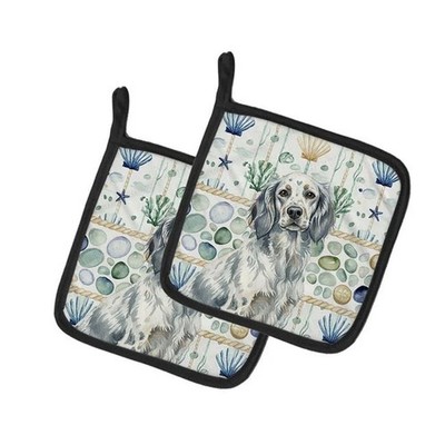 Carolines Treasures WDK7027PTHD 7.5 x 7.5 in. Blue Belton English Setter Coas...