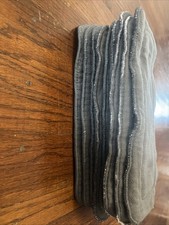 Charcoal Bamboo Cloth Diaper Inserts Set of 9 Reusable Washable