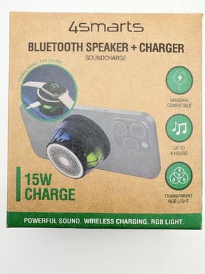 4smarts Bluetooth Lautsprecher SoundCharge MagSafe-kompatibel