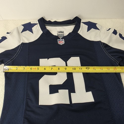 Nike Dallas Cowboys Jersey Ezekiel Elliott SIZE SMALL NFL Football #21 On Field - Picture 17 of 22