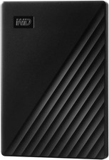 WD 1TB My Passport Portable External Hard Drive - Black USB 3.1/USB 3.0