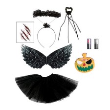Halloween Cosplay Costume Tutu for Stage Performance Carnival Birthday Party