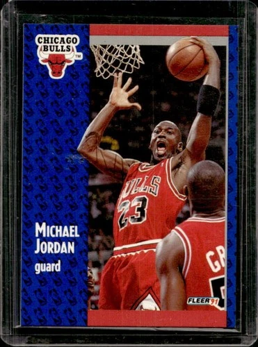 1991-92 Fleer Michael Jordan #29 Bulls