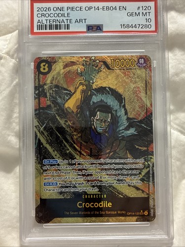 2025 Crocodile [Alternate Art] #OP14-120