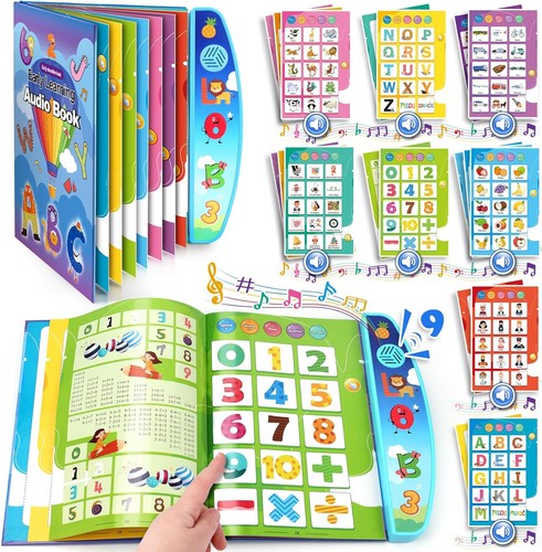Toddler Toys for 2 3 4 5 Year Old Boys: Interactive Sensory Learning Busy Book
