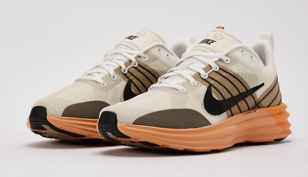Nike Lunar Roam Summit White Khaki Orange for Sale | Authenticity