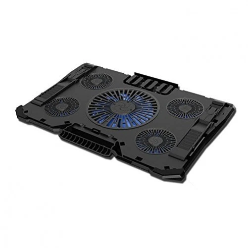 Klim Cyclone 5 Cooling Pad & Stand for Gaming Notebook for PC Mac PS4 Xbox blue - Bild 4 von 4