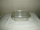 Vintage Pyrex Glass Baking Dish with Lid 6 X 3.5 X 2.25
