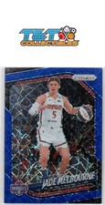 Jade Melbourne 2025 Panini Prizm WNBA Blue Velocity #128 Washington Mystics