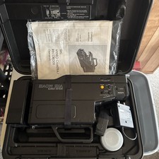 VTG Sears Solid State VHS Movie Camera Recorder W/ Case  Accessories Model 934