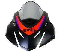 "Mra Racingscheibe \"R\" Rauchgrau Passend FüR Aprilia RS 457 2024-"