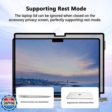 Phimoos Privacy Screen for Macbook Air 13 Inch 2018-2021, M1 and Macbook Pr...