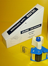 ULINE S-423 Industrial Tape 2" x 110 yds -2 Mil, Clear Tape Dispenser