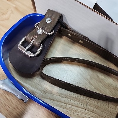 Buckingham Pole Climbing Spikes Gaffs, SB94059A Case Of Complete