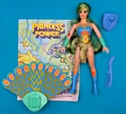 She-Ra Princess of Power Peekablue Action Figure, Vintage 1980s Complete
