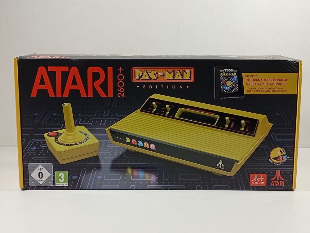 CONSOLE ATARI 2600+ PAC-MAN EDITION EURO NEW