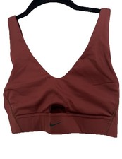 Nike Dri-FIT Indy V-Neck Sports Bra S 0231