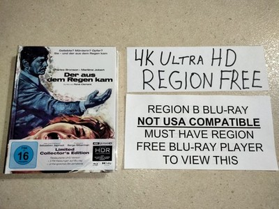 NEW Rider On The Rain 1970 4K Ultra HD/Blu-ray REGION B Charles Bronson Plaion