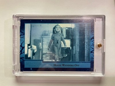 stranger things trading card topps #42 holly wanders off upside down parallel