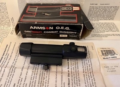 Armson OEG AR04 Occluded Eye Gunsight Red Dot Sight - Trijicon Import