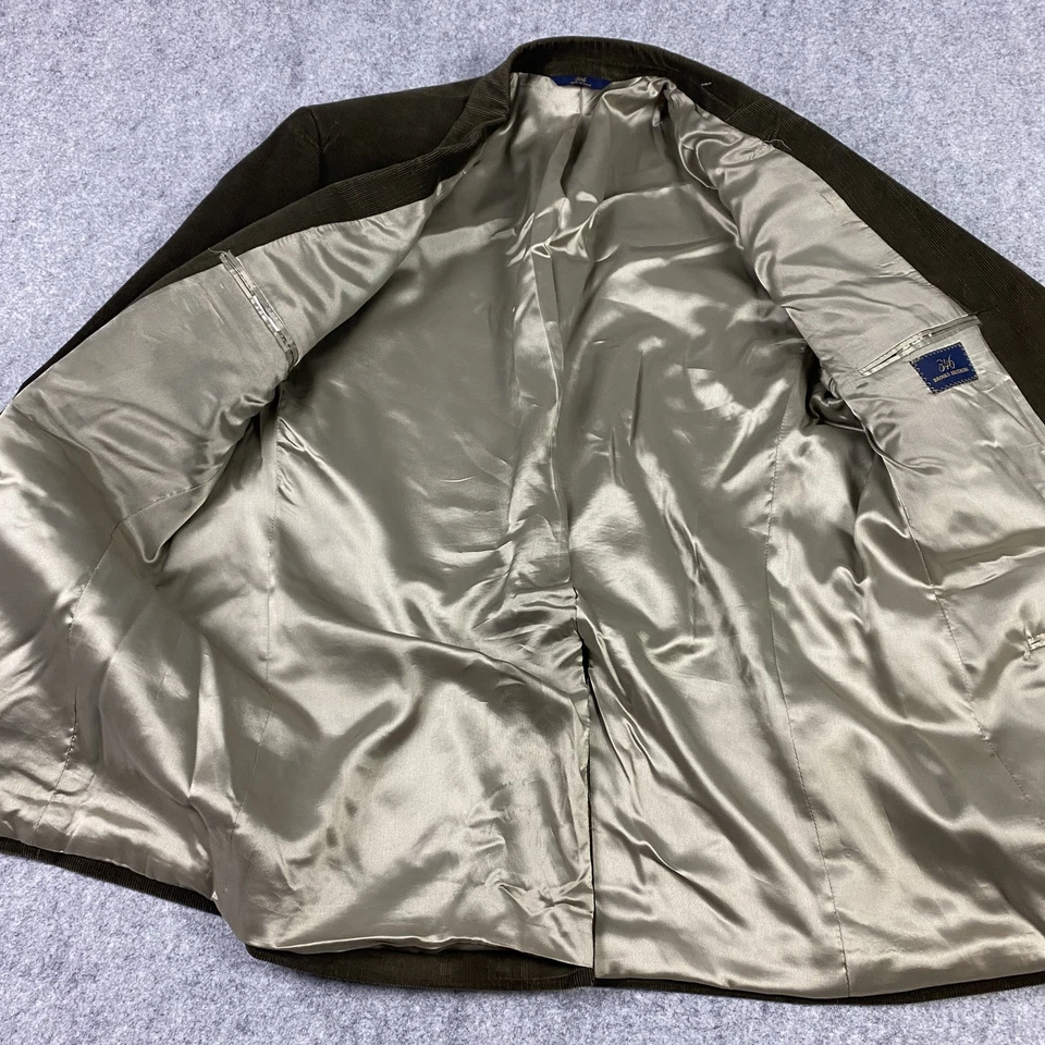 Blazer de colección Brooks Brothers para hombre 46 largo pana abrigo deportivo vintage Foto 4 de 4