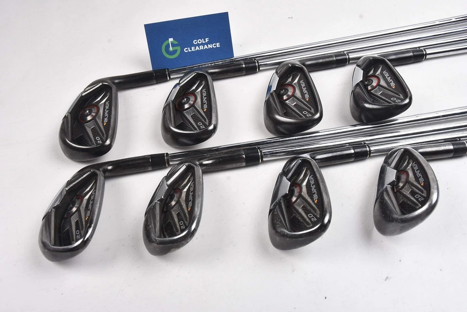 Taylormade Burner 2.0 Irons / 4-SW / Regular Flex Steel Shafts **See Description - Image 2 of 4