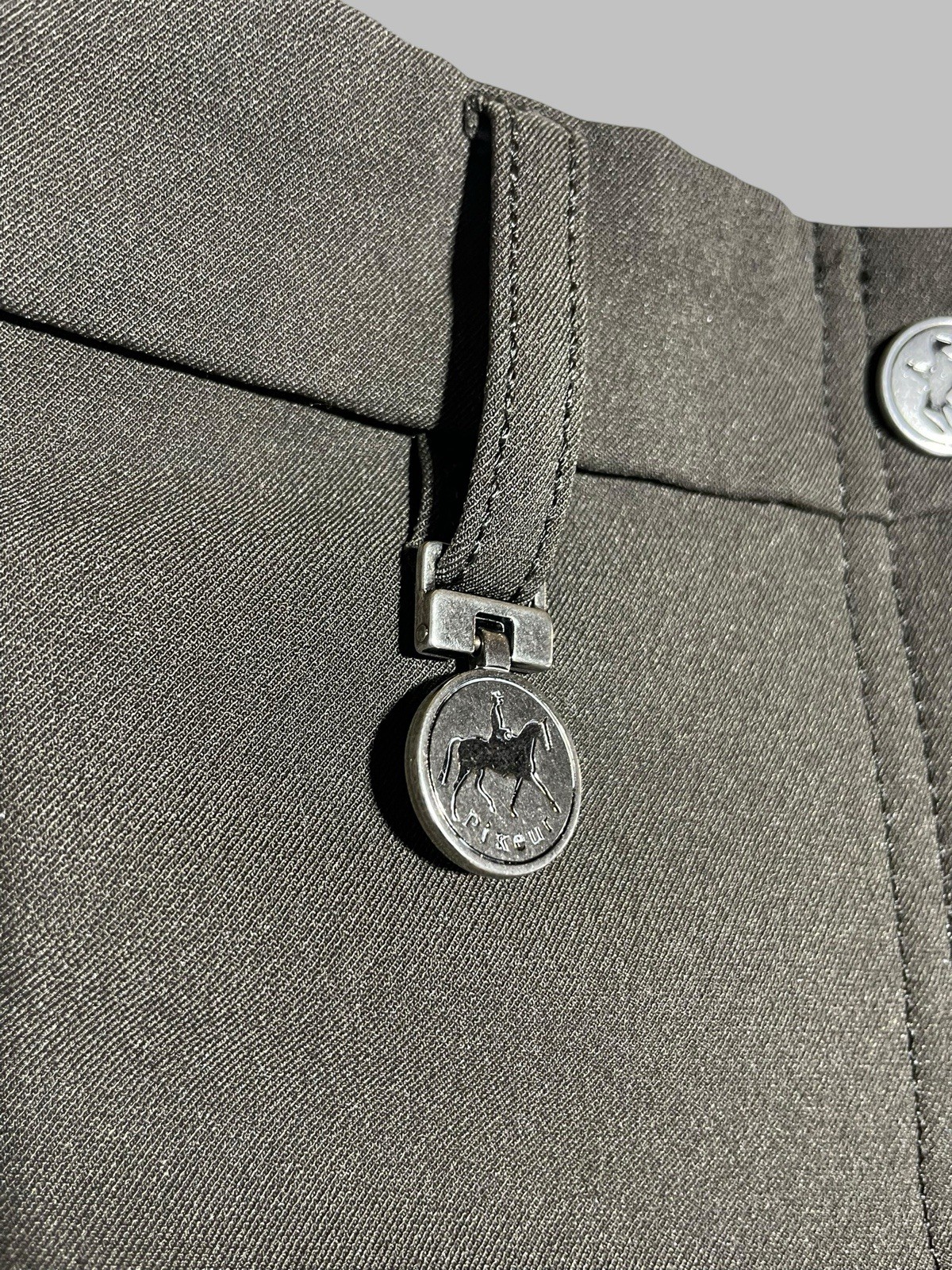 Pikeur Women’s Riding Breeches – Full Grip Seat Equestrian Pants, Olive Green