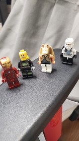 LEGO Star Wars Minifigures Lot Of 2 + iron man + 1 other 