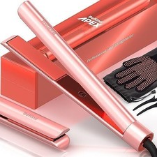 2-in-1 Hair Straightener Flat Iron by BeKind Apex 1 460 F Straightener and Cu