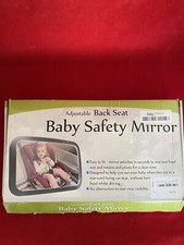 Adjustable Back Seat Baby Safety Mirror