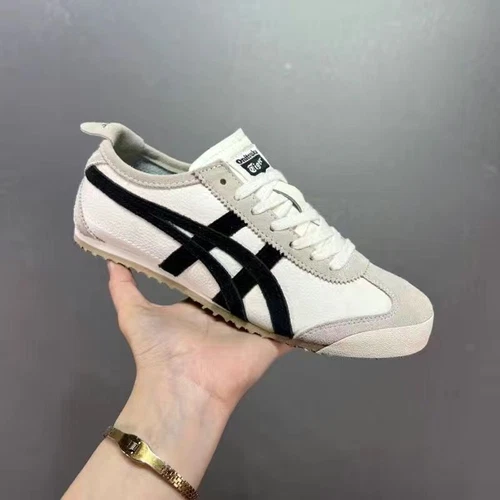 ASICS Sneakers Onitsuka Tiger Mexico 66 Betulla Nero Vintage Uomo Donna!