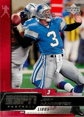 2005 Upper Deck ESPN #34 Joey Harrington LIONS