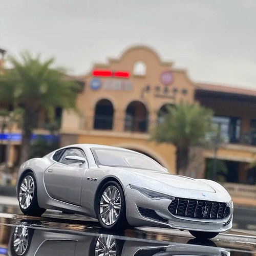 1:32 Maserati Alfieri Coupe Diecast Car Model Simulation Sound & Light Toy Gift - Picture 15 of 15