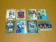 J.T. MILLER LOT OF 8 CANUCKS THE CUP /249 UPPER DECK DAZZLERS CREDENTIALS W2907
