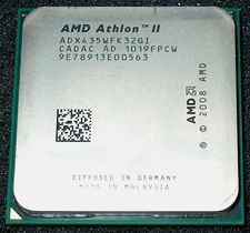 AMD Athlon II X 3  2.9 GHz  TRIPLE CORE 435 PROCESSOR, ADX435WFK32GI, AM2+/AM3