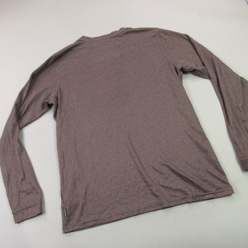 REI Shirt Mens Medium Long Sleeve Henley Crew Neck Buttons - Picture 8 of 13